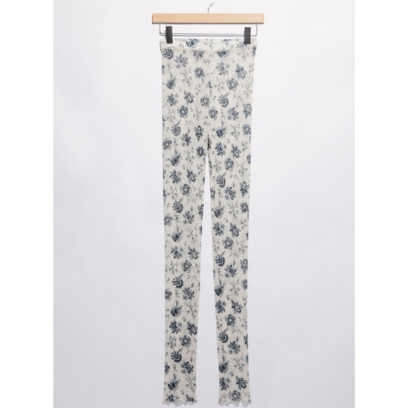 Free People Layered in Lace Leggings Ivory Chamoix Combo - Picture 7 of 14